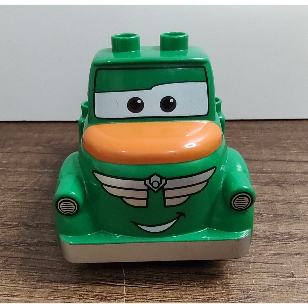 Lego Duplo Figure Disney Planes Building Blocks Toy GREEN CHUG TRUCK B16